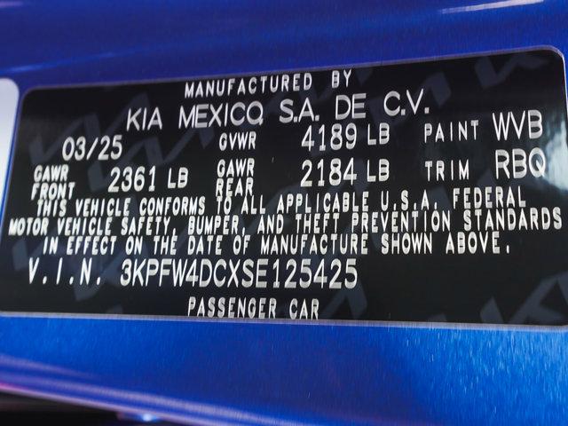2025 Kia K4 GT-Line Turbo