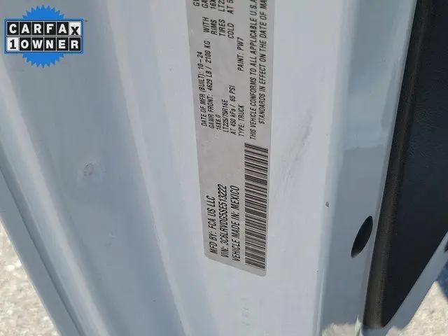 2025 Ram ProMaster 2500 Cargo Van Tradesman High Roof 159" WB w/Pass Seat