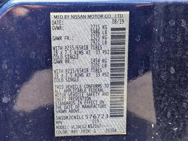2020 Nissan Pathfinder SL 2WD