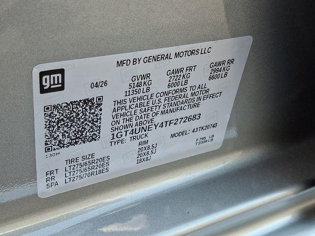 2026 GMC Sierra 2500HD Crew Cab, Standard Bed, SLT, 4WD