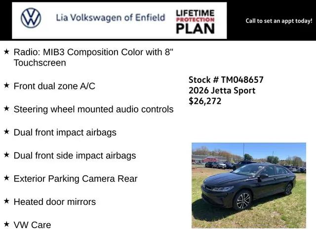 2026 Volkswagen Jetta Sport