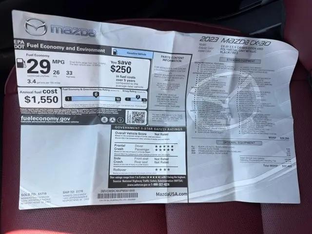 2023 Mazda CX-30 2.5 S Carbon Edition