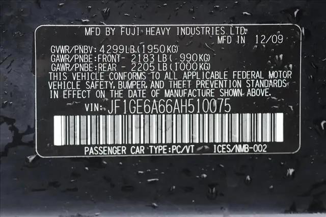 2010 Subaru Impreza 2.5i