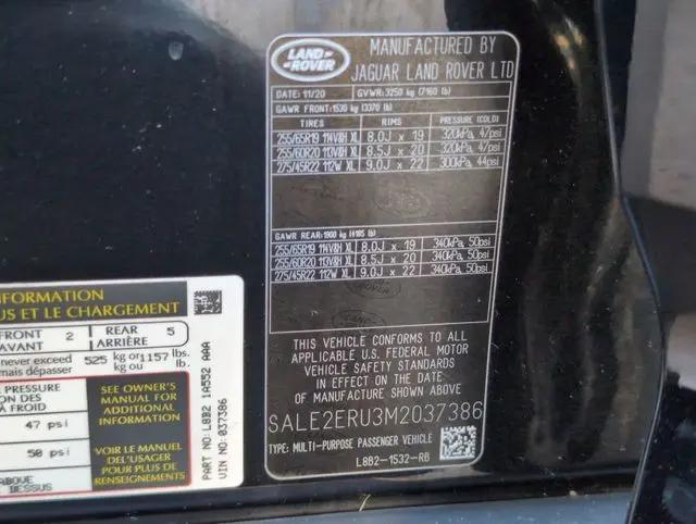 2021 Land Rover Defender 110 X-Dynamic SE