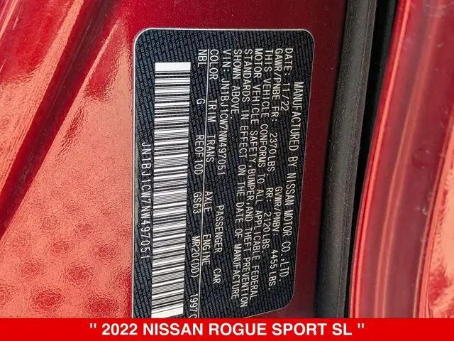 2022 Nissan Rogue Sport SL AWD Xtronic CVT
