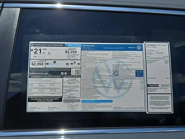 2026 Volkswagen Atlas SEL