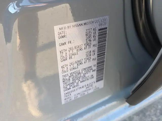 2026 Nissan Frontier Crew Cab SV 4x2