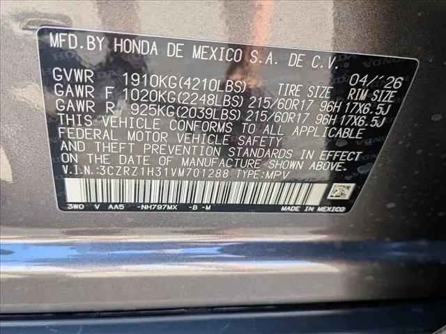 2027 Honda HR-V LX