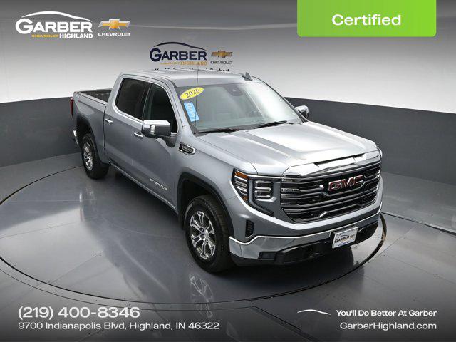 2026 GMC Sierra 1500 Crew Cab, Short Bed, SLT, 4WD for sale in Highland, IN