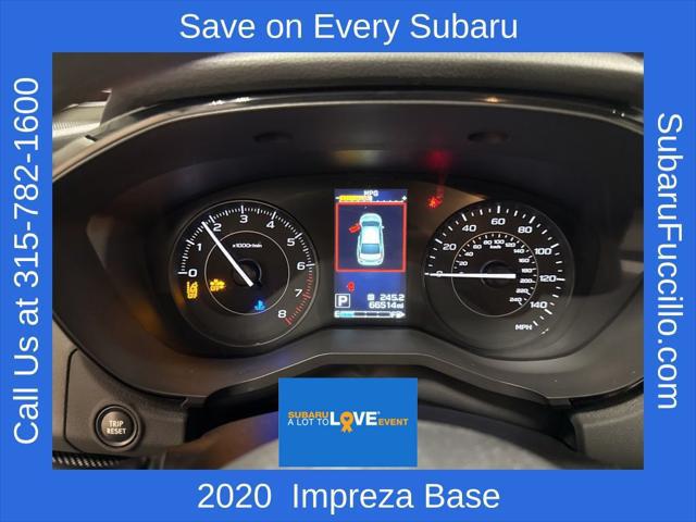 2020 Subaru Impreza Sedan