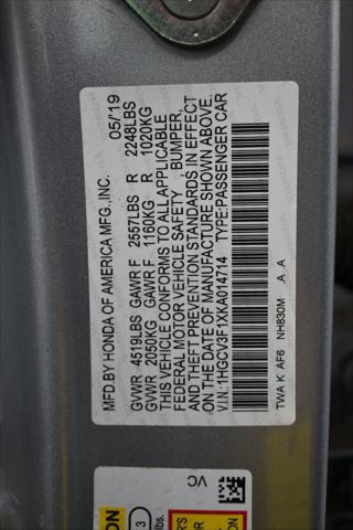 2019 Honda Accord Hybrid Sedan