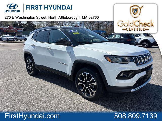 2022 Jeep Compass Limited 4x4 for sale in NORTH ATTLEBORO, MA