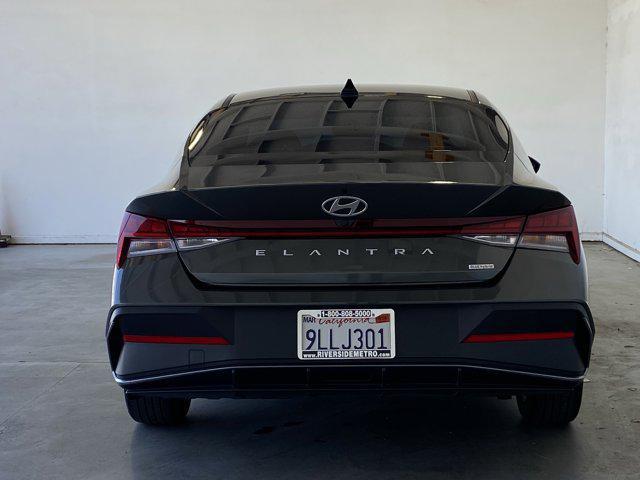 2024 Hyundai Elantra Hybrid Blue