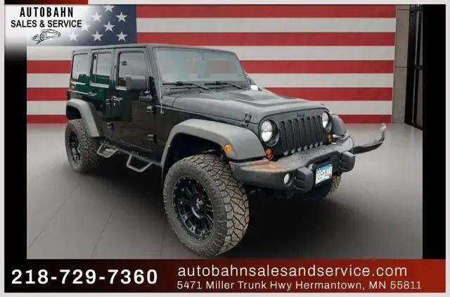 2013 Jeep Wrangler Unlimited Moab for sale in Hermantown, MN