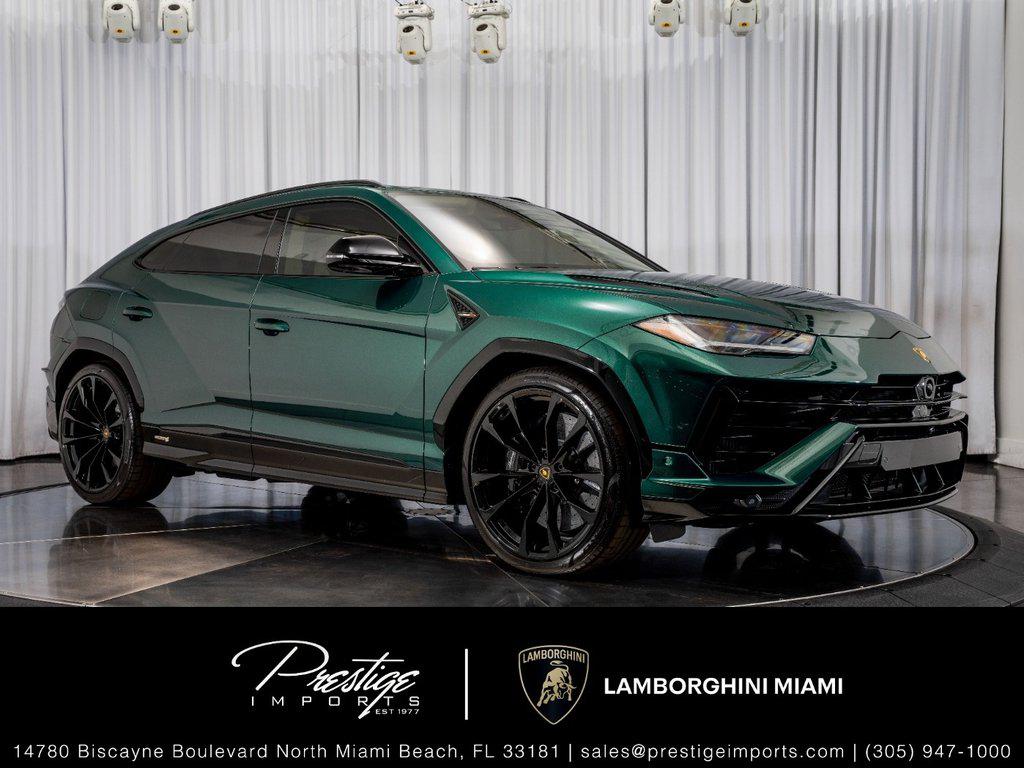 Green (Verde Hydra Metallic) 2024 Lamborghini Urus S AWD SUV / Crossover All-Wheel Drive Automatic