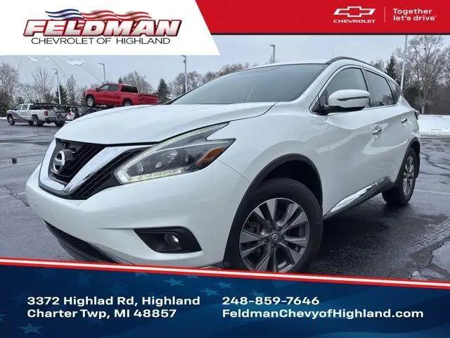 2018 Nissan Murano SV for sale in Highland, MI