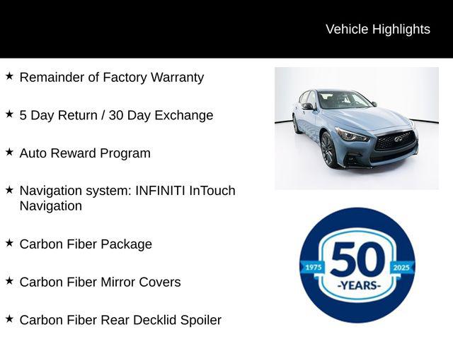 2023 INFINITI Q50 RED SPORT 400 AWD