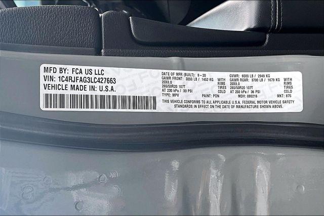 2020 Jeep Grand Cherokee Altitude 4x4