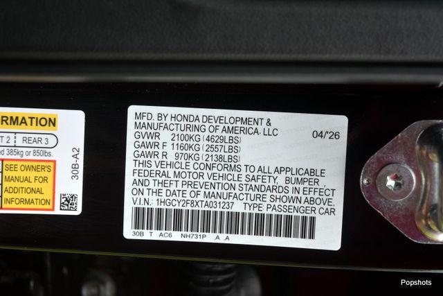 2026 Honda Accord Sedan Touring