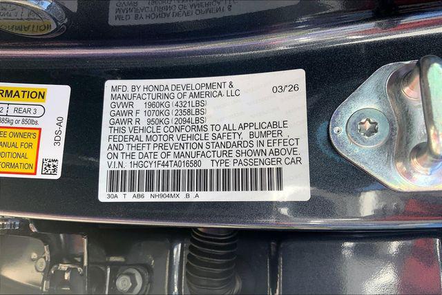 2026 Honda Accord Sedan SE
