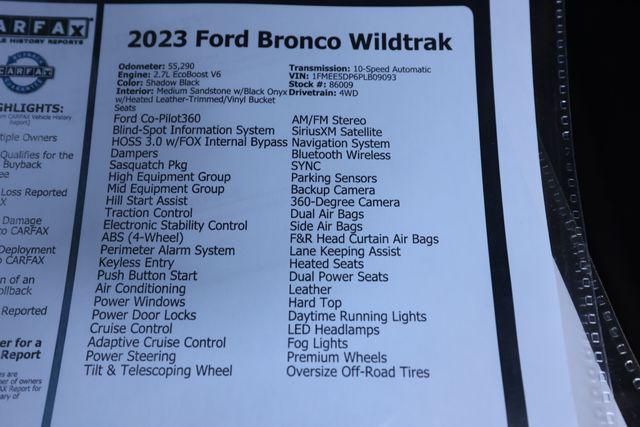 2023 Ford Bronco Wildtrak
