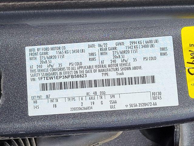 2022 Ford F-150 XLT