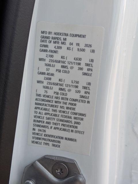 2026 Ford Transit Cutaway Base