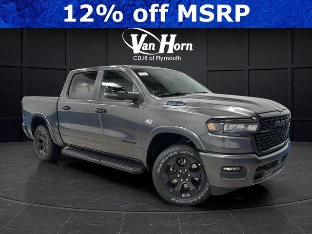 2026 Ram 1500 Big Horn Crew Cab 4x4 5'7" Box for sale in Plymouth, WI