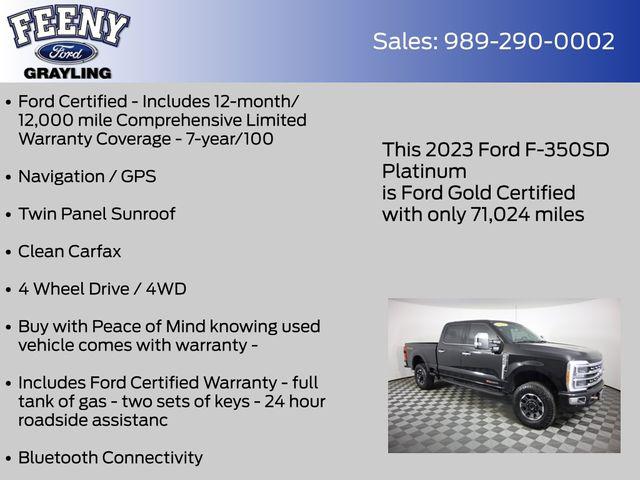 2023 Ford F-350 Platinum