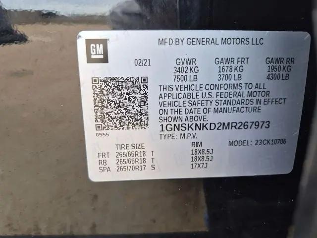2021 Chevrolet Tahoe 4WD LT