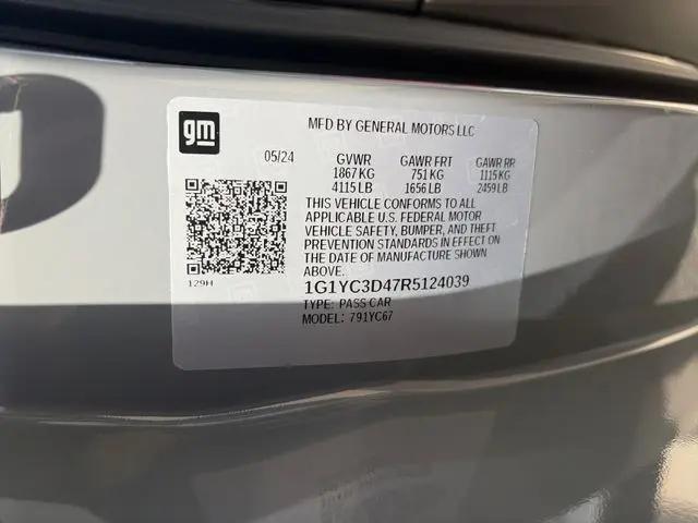 2024 Chevrolet Corvette Stingray RWD Convertible 3LT
