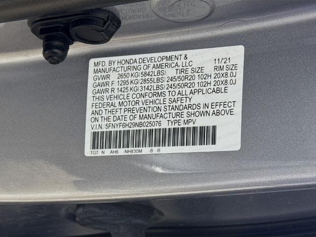 2022 Honda Pilot AWD Special Edition