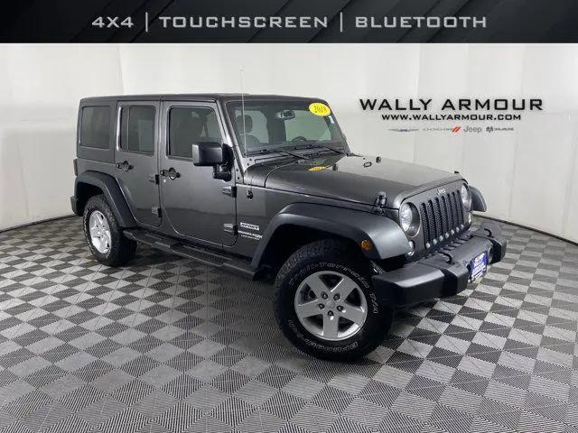 2018 Jeep Wrangler JK Unlimited Sport S 4x4 for sale in Alliance, OH