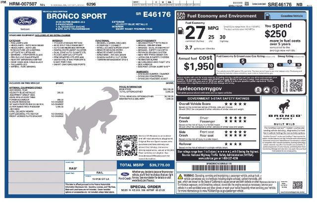 2025 Ford Bronco Sport Outer Banks