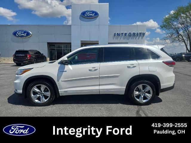 2016 Toyota Highlander Hybrid Limited for sale in Paulding, OH