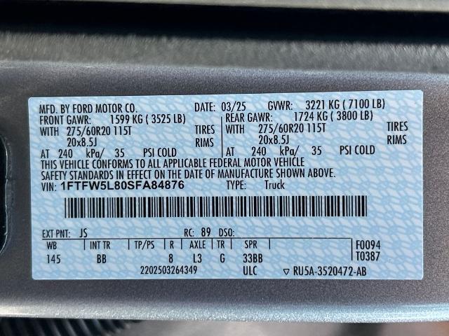2025 Ford F-150 LARIAT