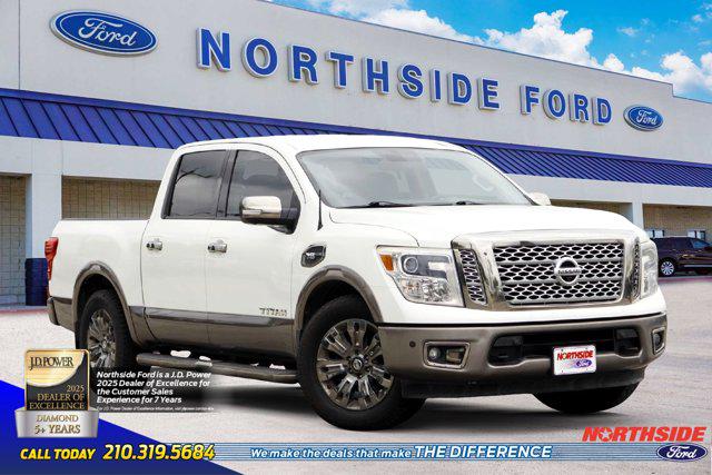 2017 Nissan Titan Platinum Reserve for sale in San Antonio, TX