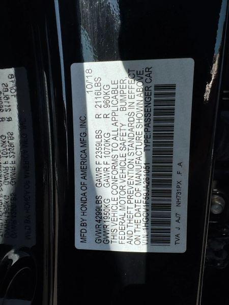 2018 Honda Accord EX-L