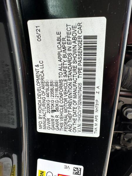 2021 Honda Accord Sport