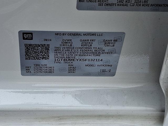 2025 GMC Sierra 2500HD 4WD Crew Cab Long Bed SLE