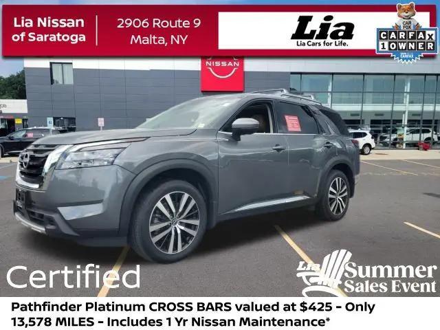 2025 Nissan Pathfinder Platinum 4WD for sale in Malta, NY