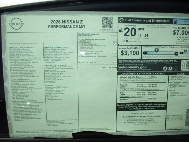 2026 Nissan Z Performance