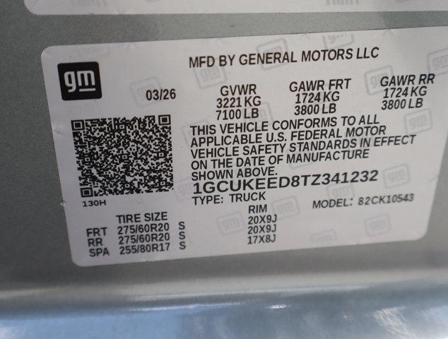 2026 Chevrolet Silverado 1500 4WD Crew Cab Short Bed RST