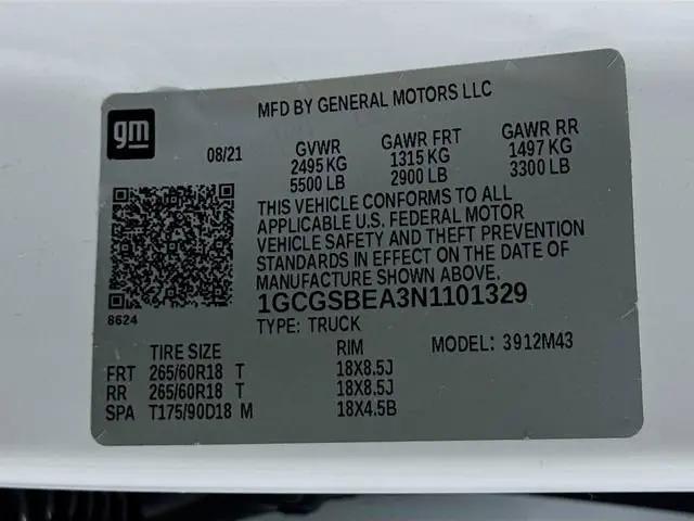 2022 Chevrolet Colorado 2WD Crew Cab Short Box WT