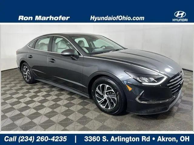 2023 Hyundai Sonata Hybrid Blue for sale in Akron, OH