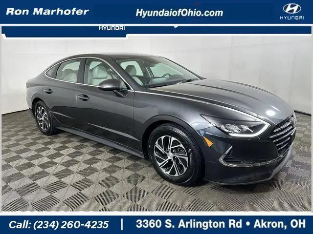 2023 Hyundai Sonata Hybrid Blue for sale in Akron, OH