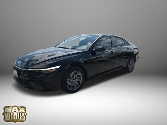 2025 Hyundai Elantra Hybrid Blue