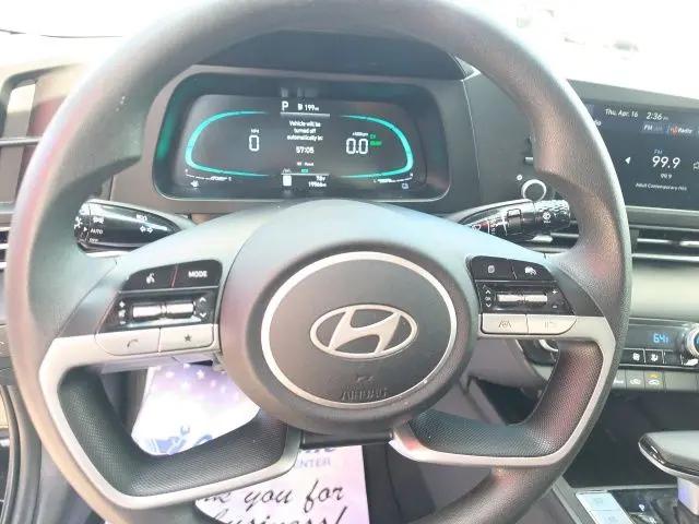 2025 Hyundai Elantra Hybrid Blue