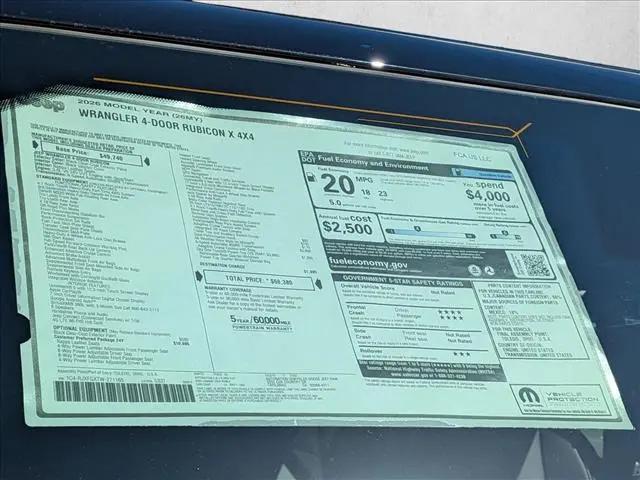 2026 Jeep Wrangler 4-Door Recon 4x4