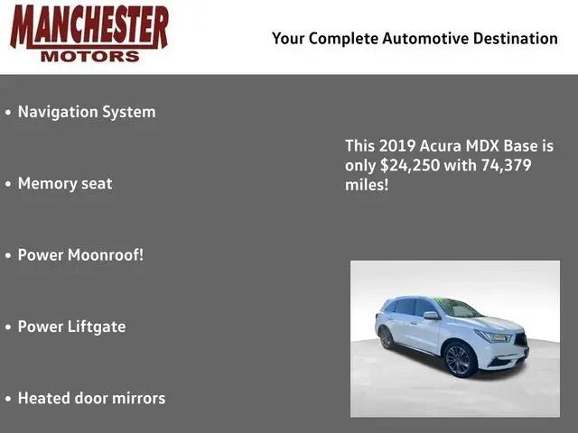 2019 Acura MDX Tech Pkg